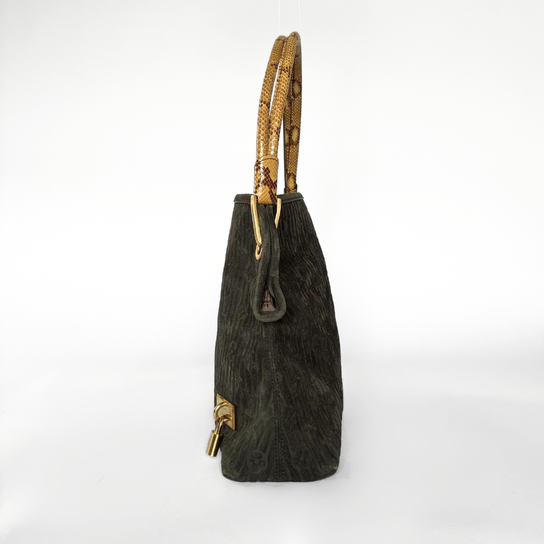Louis Vuitton Louis Vuitton GM Python Limited Edition Shoulderbag - Shoulder bags - Etoile Luxury Vintage