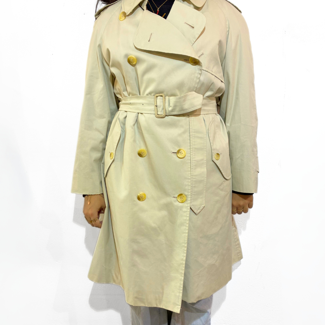 Burberry LS: Burberry Trench Coat Cotton - Clothing - Etoile Luxury Vintage
