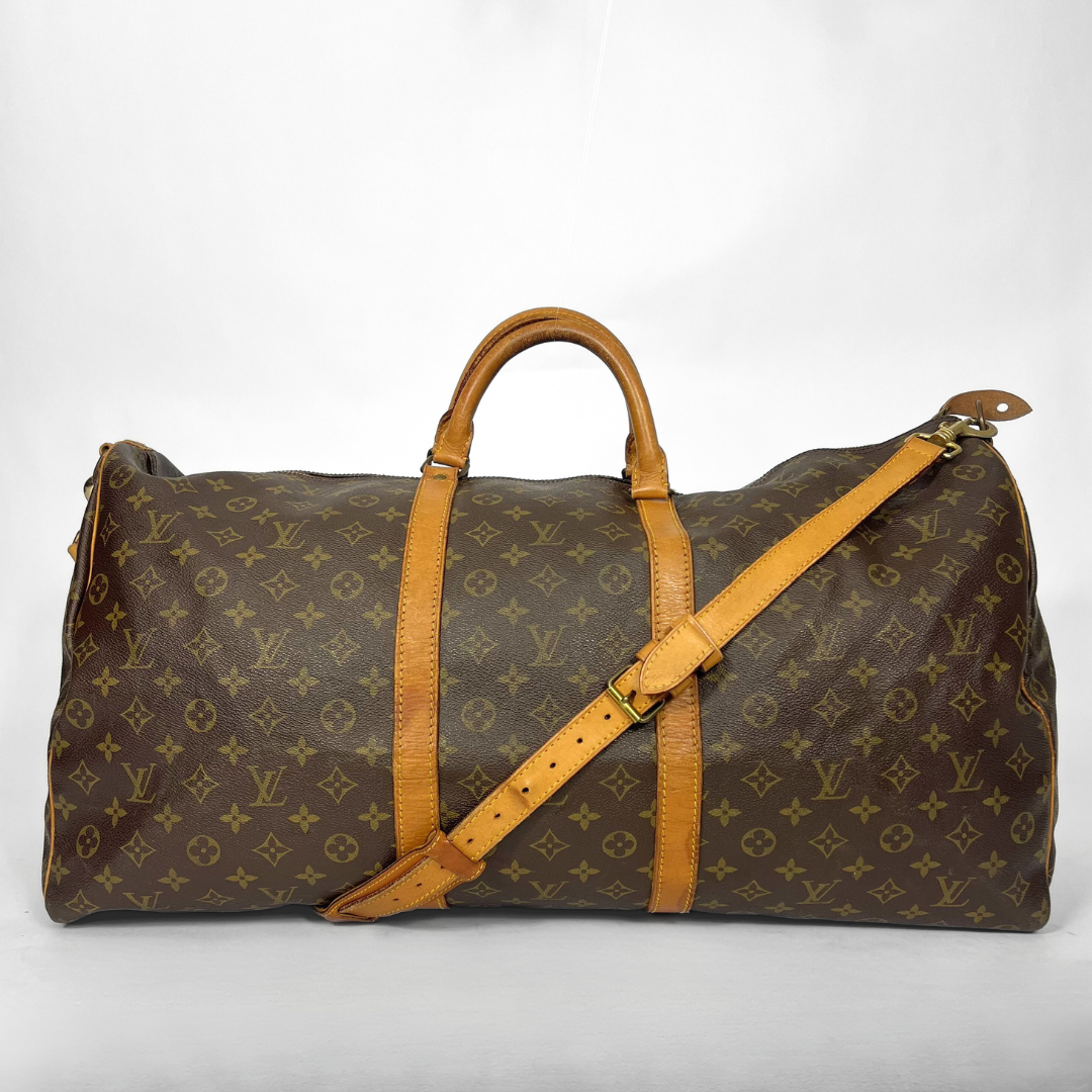 Louis Vuitton Louis Vuitton Keepall 60 Bandouli&egrave;re Monogram Canvas - Travel bags - Etoile Luxury Vintage