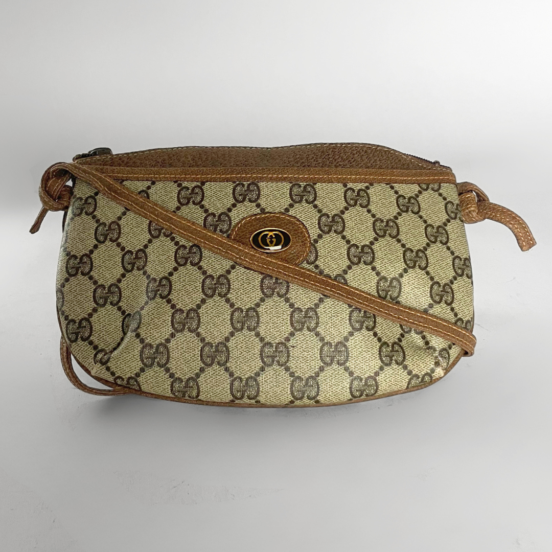 Gucci Gucci Vintage Crossbody Bag Canvas - Crossbody bags - Etoile Luxury Vintage