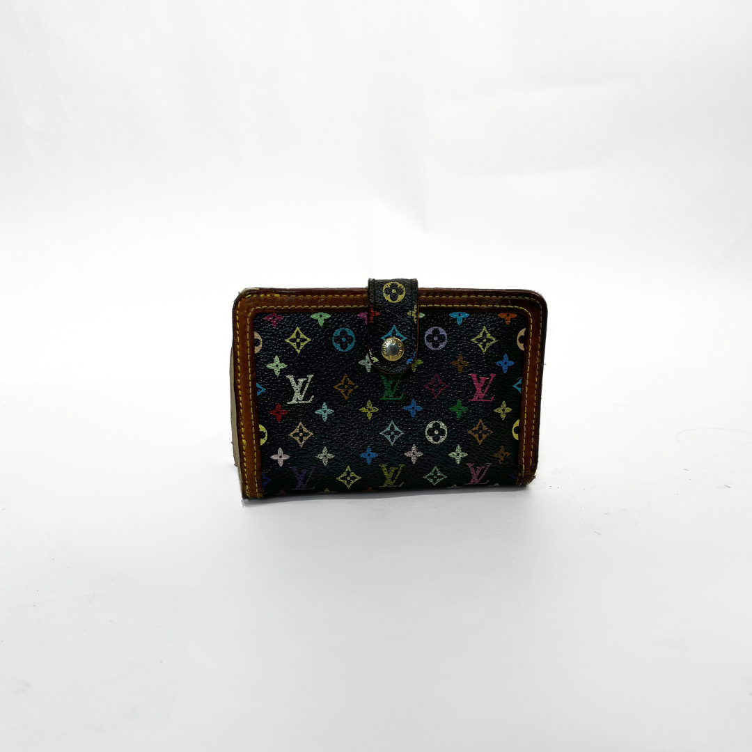 Louis Vuitton Louis Vuitton Medium Clip Wallet Multicolor Canvas - Wallets - Etoile Luxury Vintage