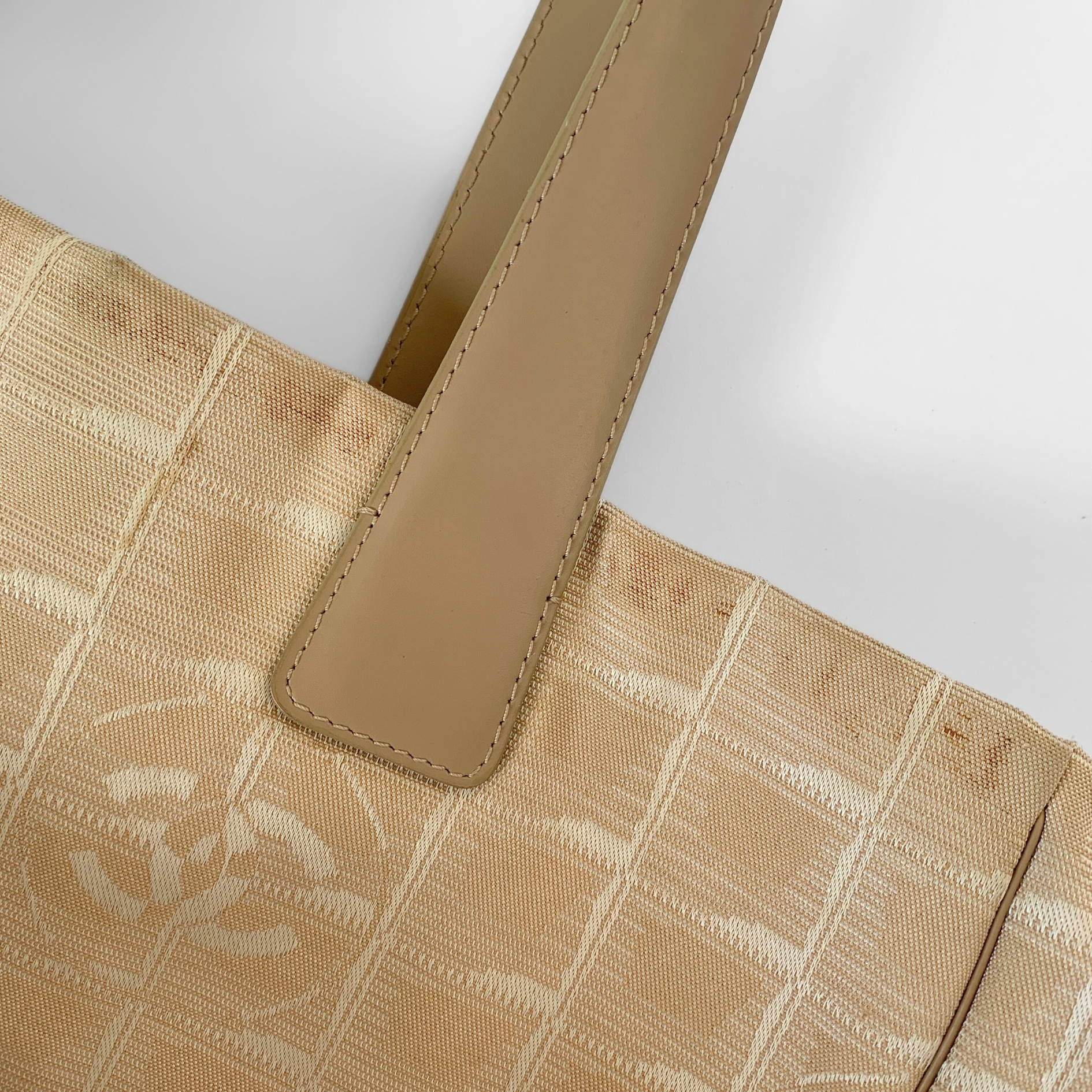 Chanel Chanel Tote Bag Cotton - Shoulder bags - Etoile Luxury Vintage