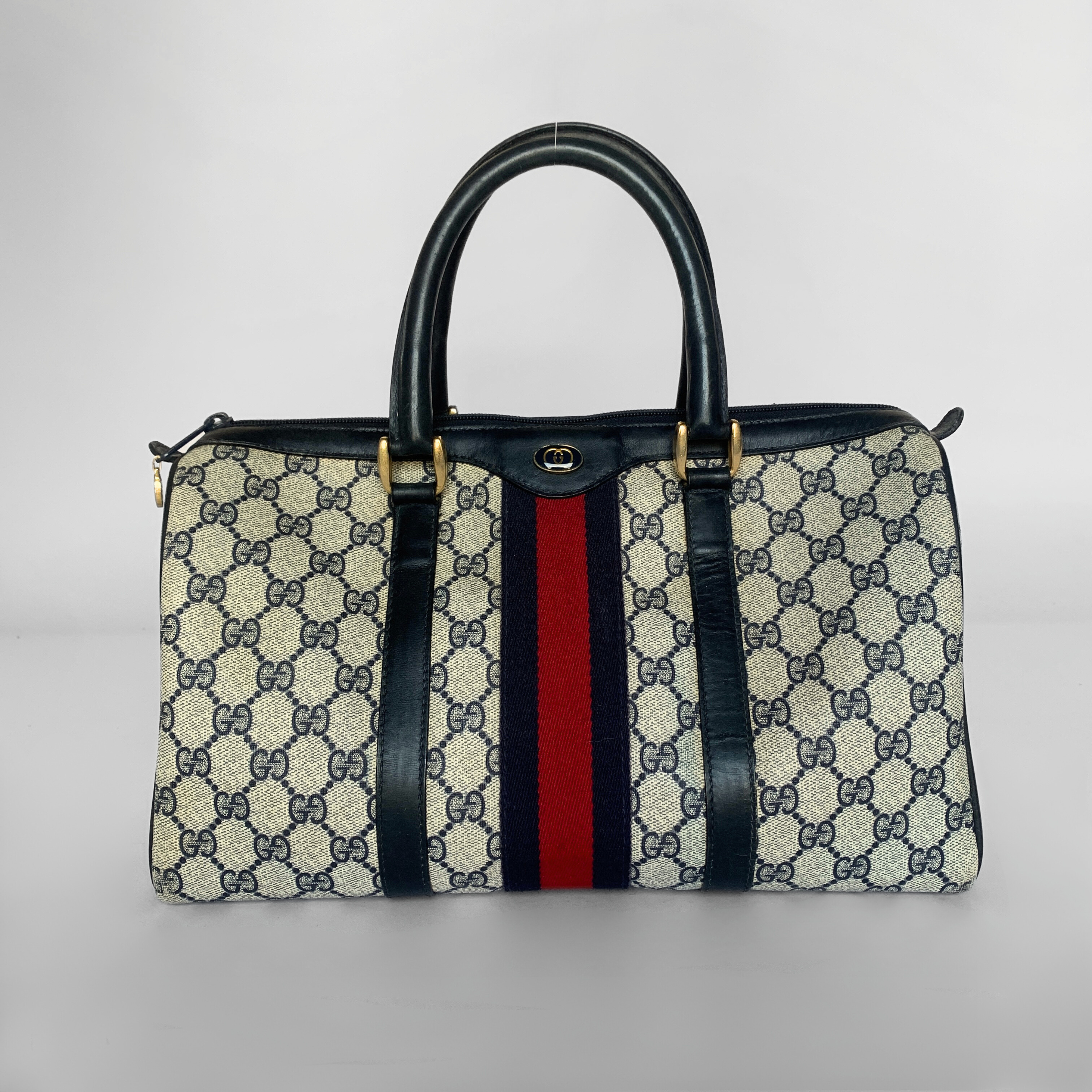 Gucci Gucci GG Boston Bag Canvas - Handbags - Etoile Luxury Vintage