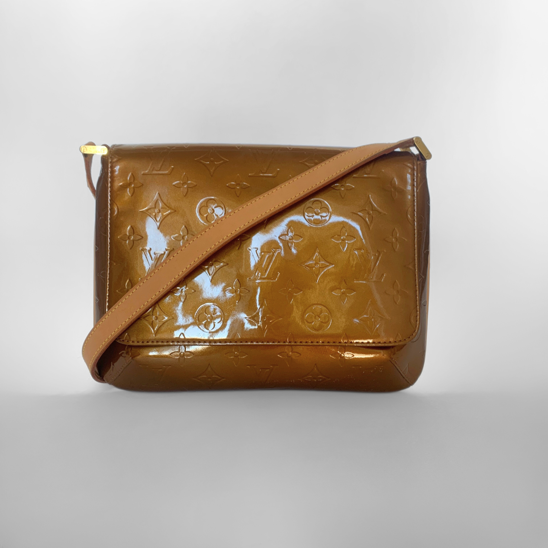 Louis Vuitton Louis Vuitton Musette Tango Vernis Leather - Shoulder bags - Etoile Luxury Vintage