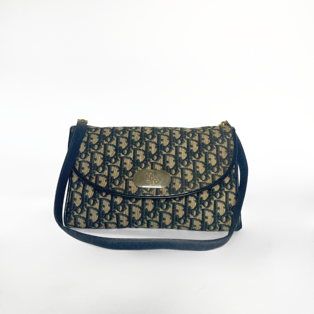 Dior Dior Shoulder Bag Oblique Canvas - Shoulder bags - Etoile Luxury Vintage