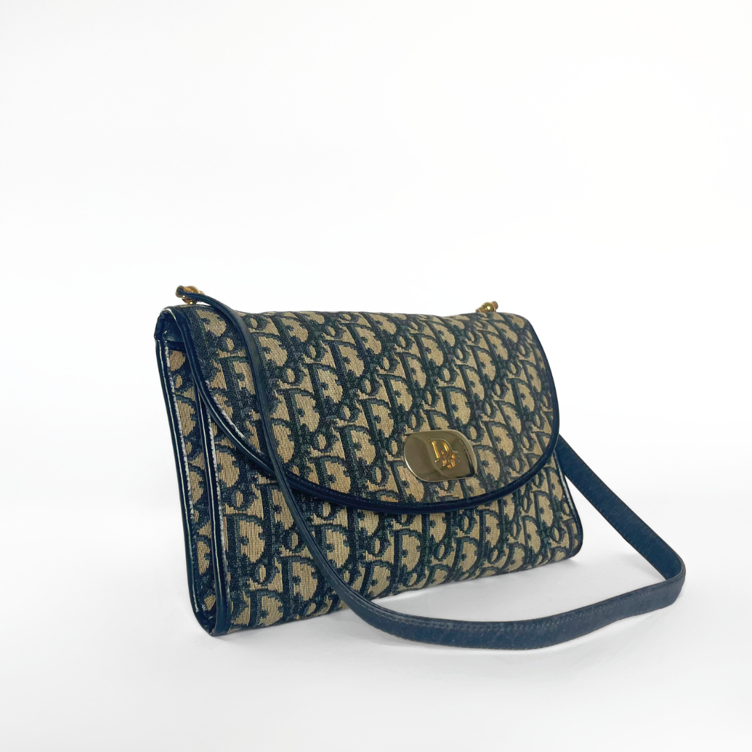 Dior Dior Shoulder Bag Oblique Canvas - Shoulder bags - Etoile Luxury Vintage