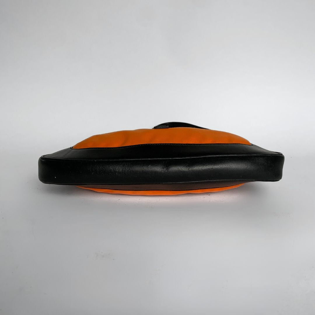 Gucci LS: Gucci Jackie Bicolor Cloth - Shoulder bags - Etoile Luxury Vintage