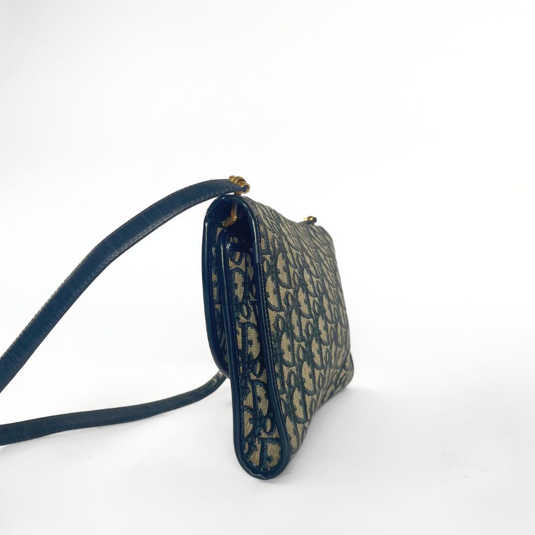 Dior Dior Shoulder Bag Oblique Canvas - Shoulder bags - Etoile Luxury Vintage