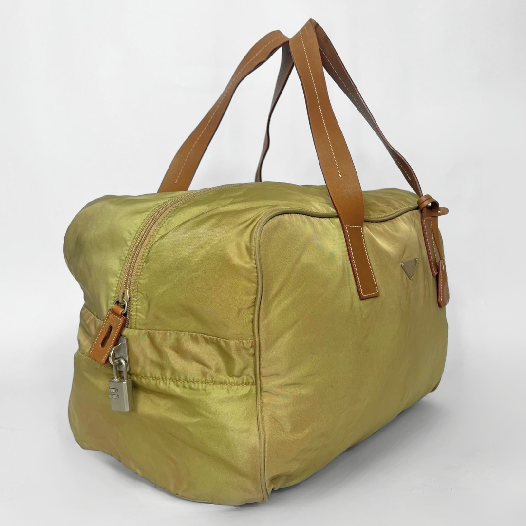 Prada Camel Travelbag