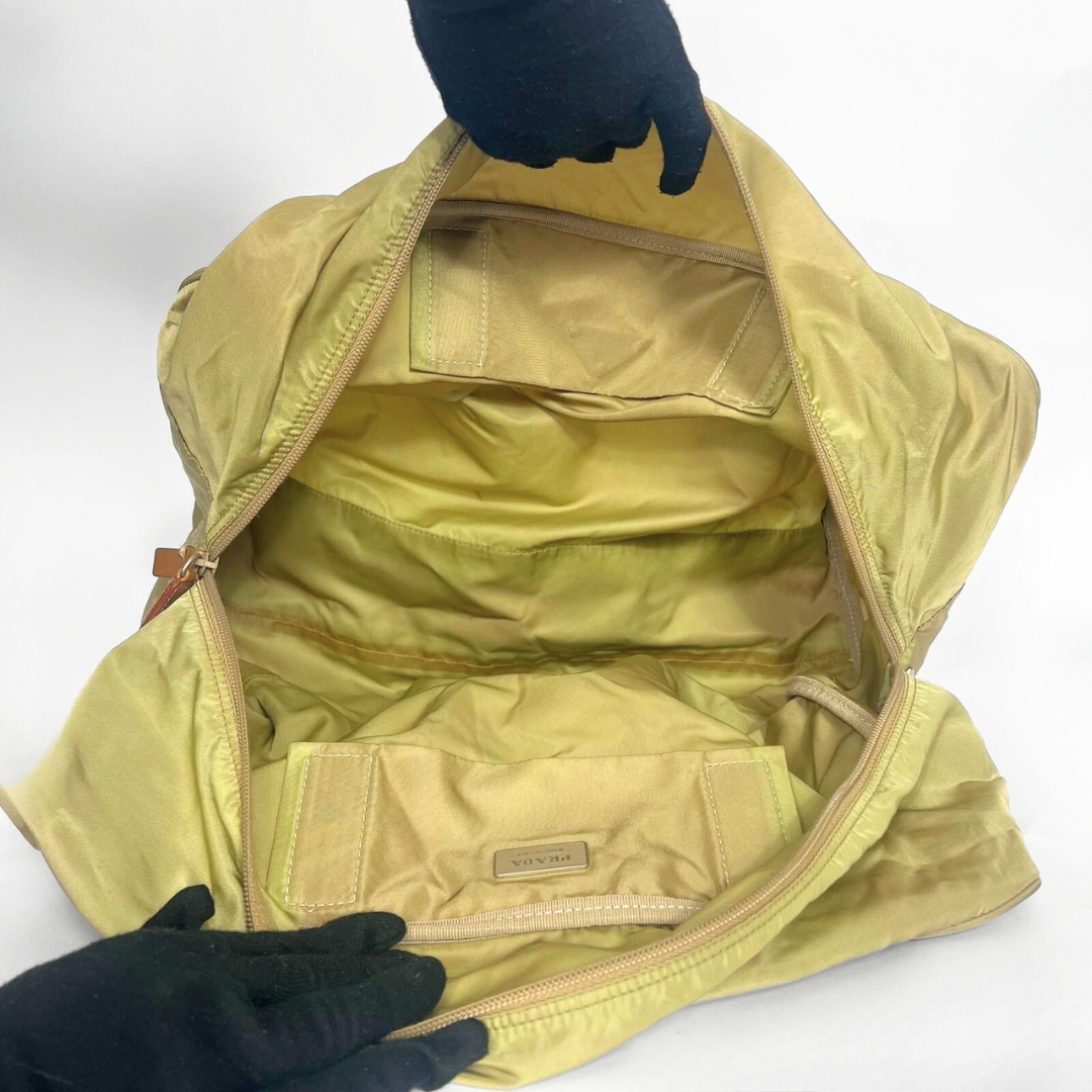 Prada Camel Travelbag