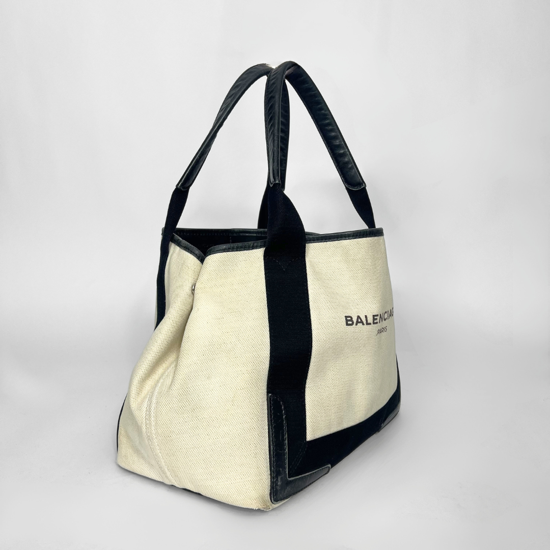 Balenciaga black/white Shopper
