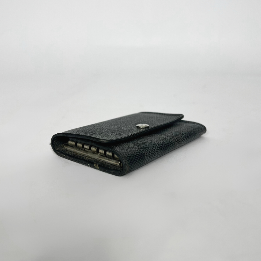 Louis Vuitton 6 Key Holder Damier Graphite Canvas