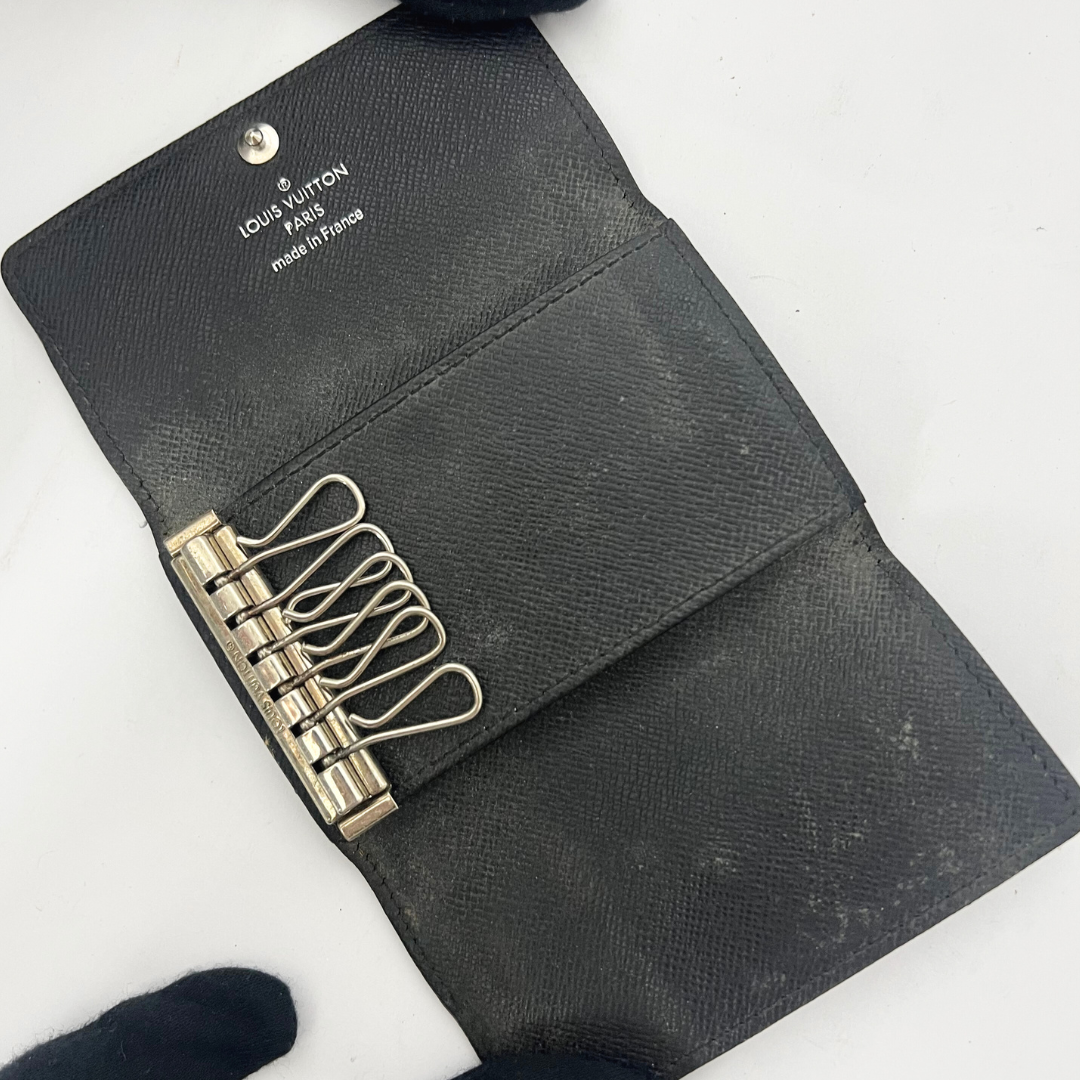 Louis Vuitton 6 Key Holder Damier Graphite Canvas