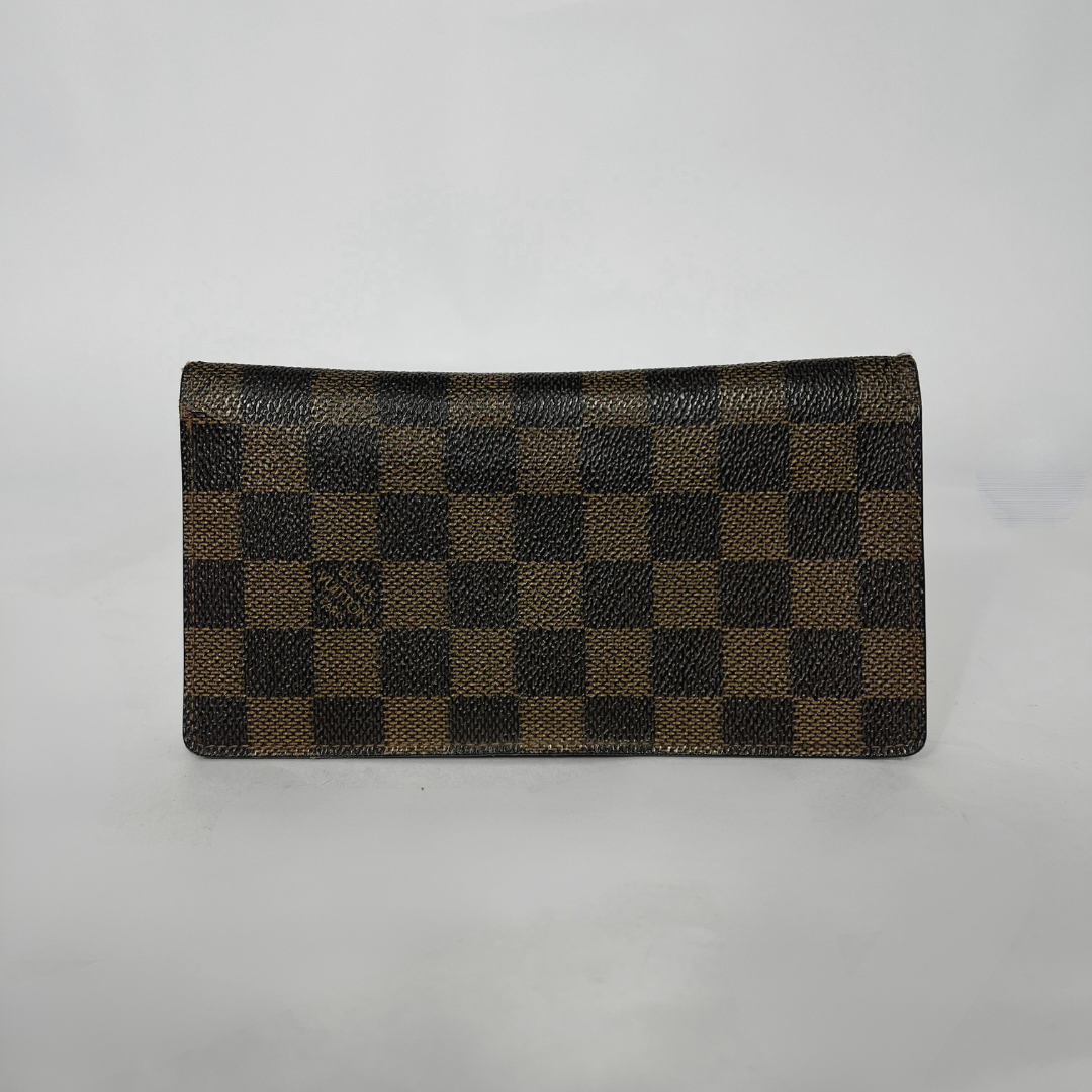 Louis Vuitton Portefeuille Damier Ebene Canvas