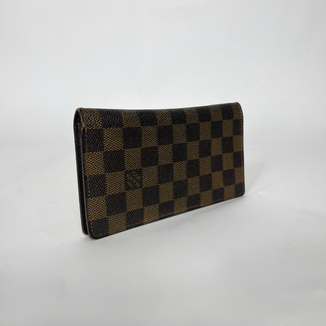 Louis Vuitton Portefeuille Damier Ebene Canvas