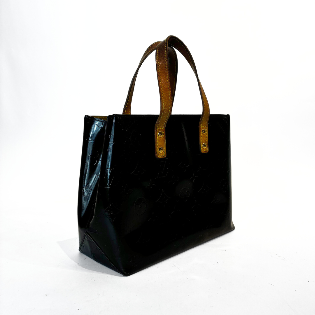 Louis Vuitton Louis Vuitton Reade PM Black Vernis Leather - Hand bags - Etoile Luxury Vintage