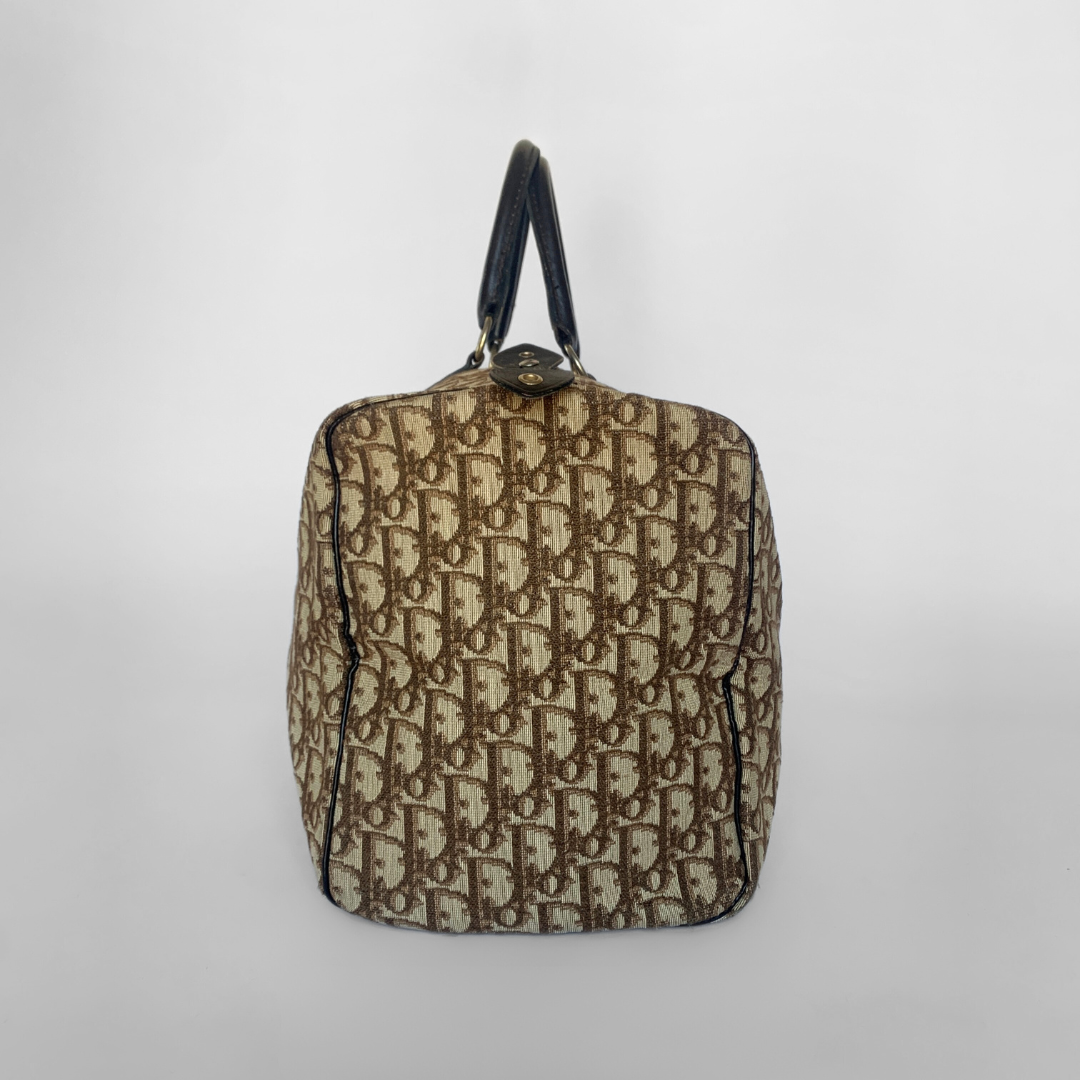 Dior Dior Bowling Bag Jacquard Oblique-Canvas - Handbags - Etoile Luxury Vintage