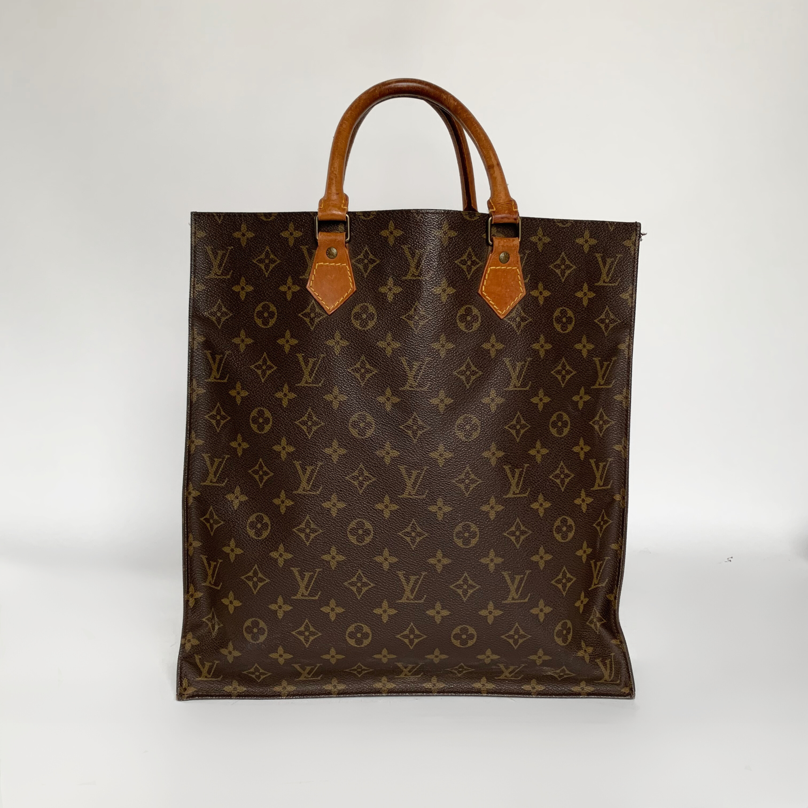 Louis Vuitton Louis Vuitton Sac Plat Monogram Canvas - Handbags - Etoile Luxury Vintage