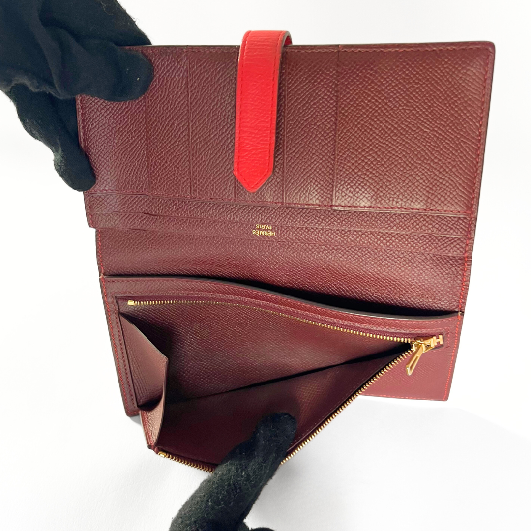 Hermès LS: Hermès Bearn Wallet Epsom Leather - Wallets - Etoile Luxury Vintage