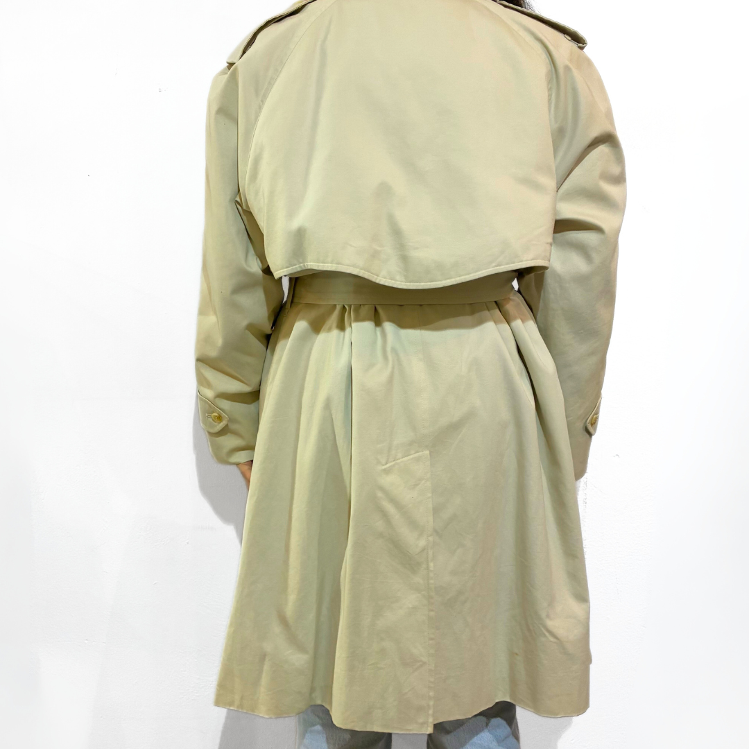 Burberry LS: Burberry Trench Coat Cotton - Clothing - Etoile Luxury Vintage
