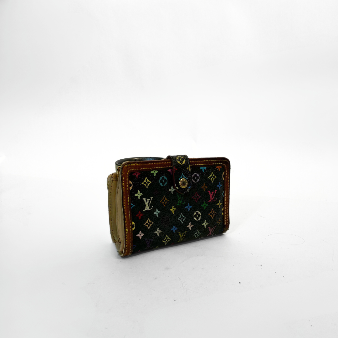 Louis Vuitton Louis Vuitton Medium Clip Wallet Multicolor Canvas - Wallets - Etoile Luxury Vintage