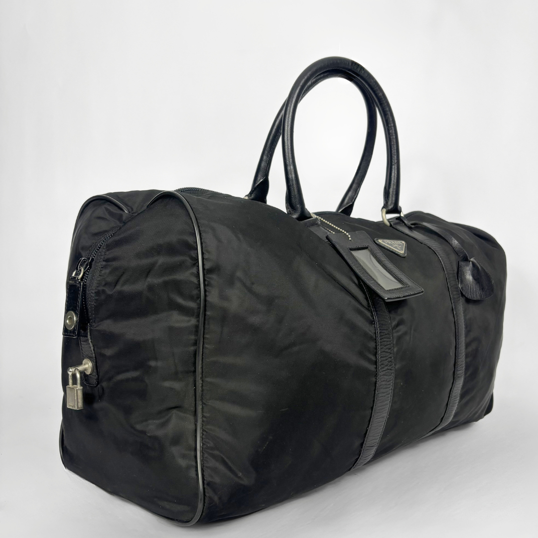 Prada Black Weekender