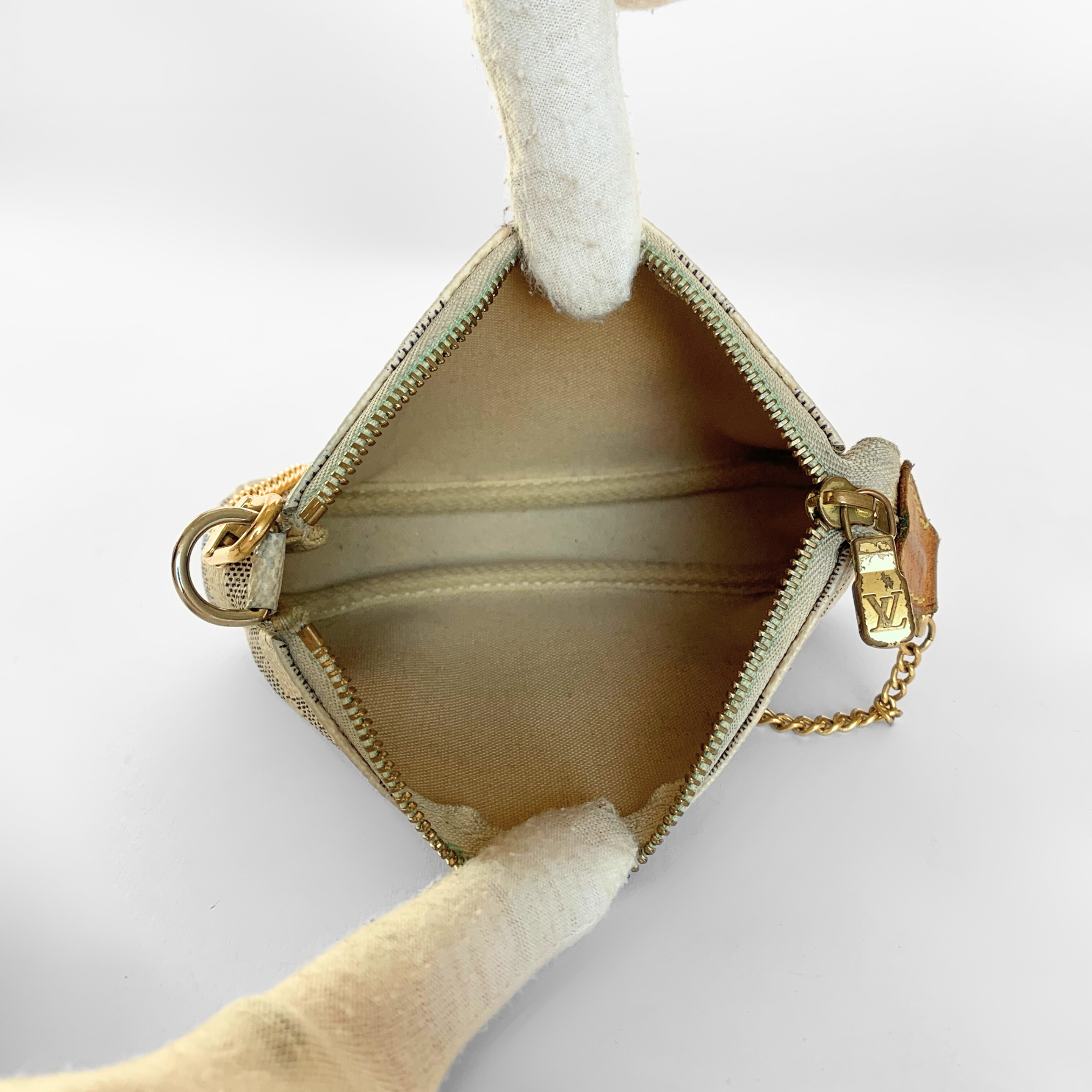 Louis Vuitton Louis Vuitton Accessoires Pouch Damier Azur Canvas - Handbags - Etoile Luxury Vintage