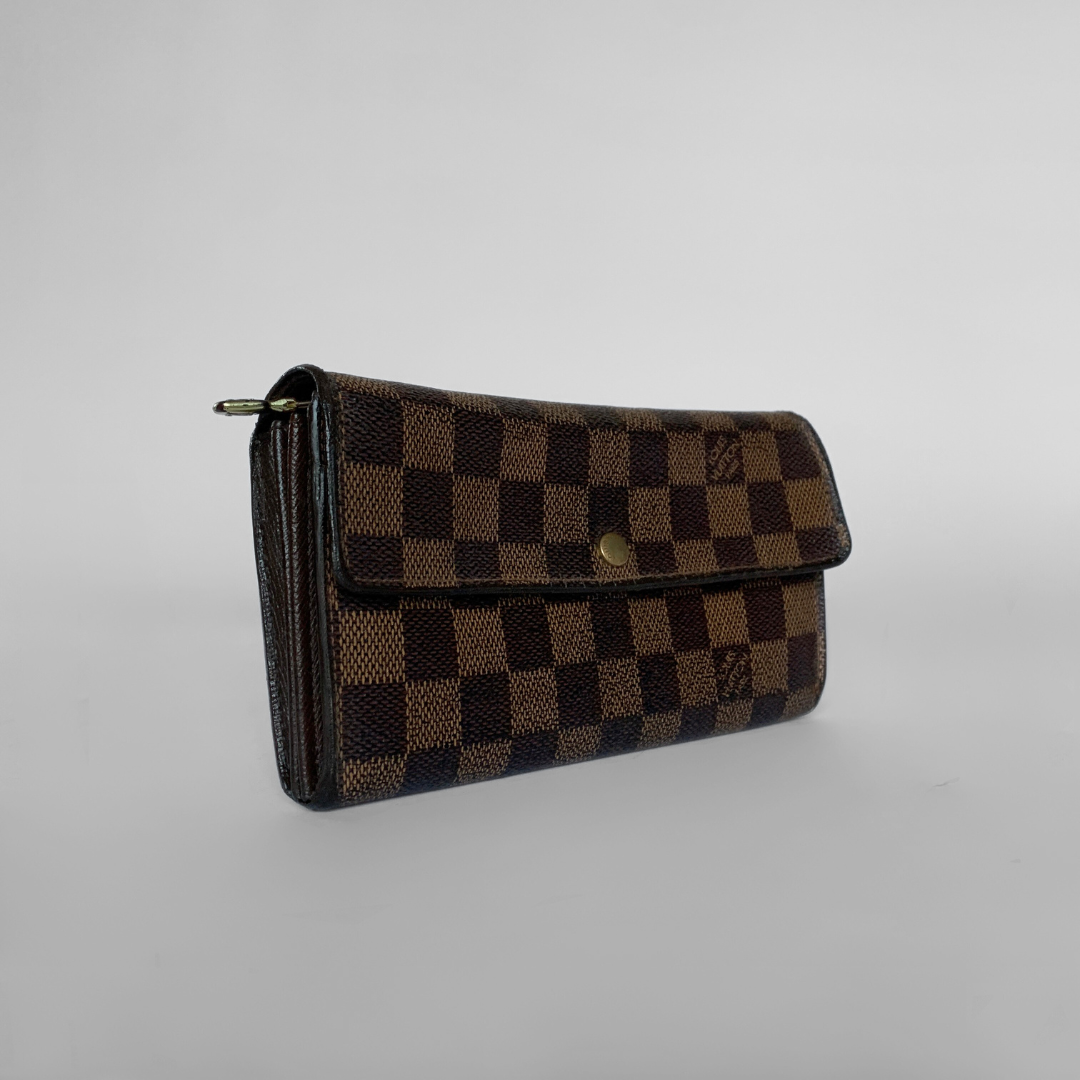 Louis Vuitton Louis Vuitton Wallet Large Damier Ebene Canvas - Wallets - Etoile Luxury Vintage