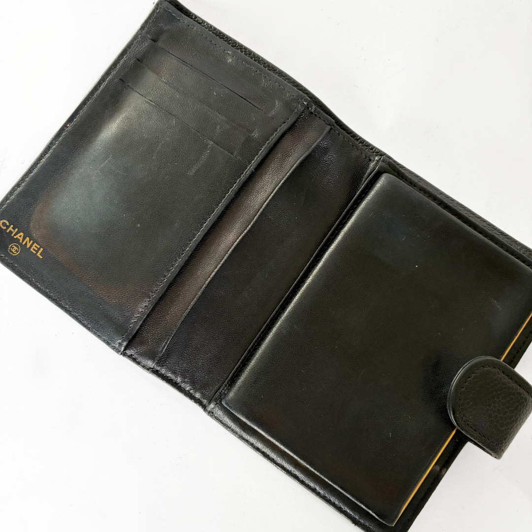 Chanel Chanel Wallet Small Caviar Leather - Wallets - Etoile Luxury Vintage