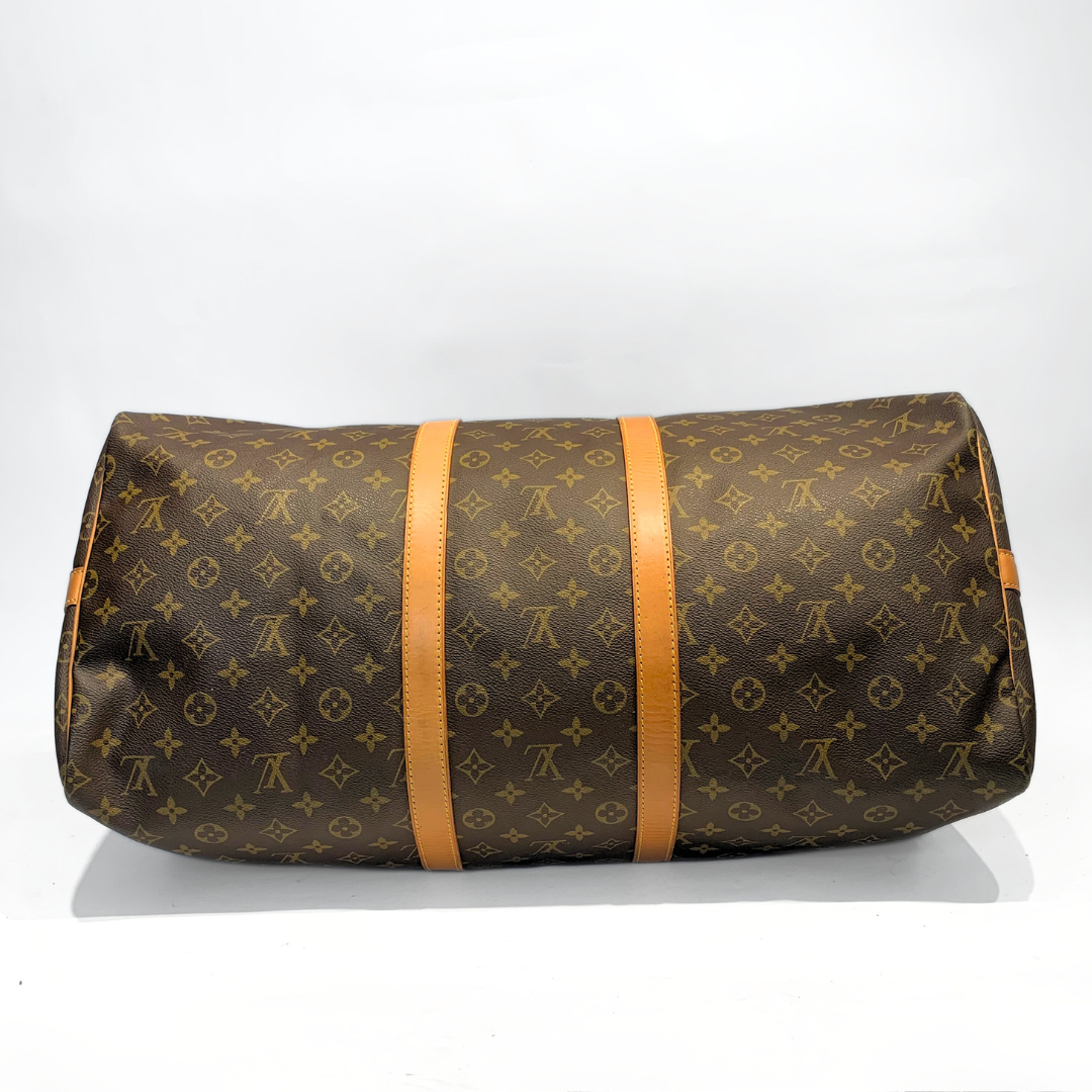 Louis Vuitton Louis Vuitton Keepall 55 Strap Monogram Canvas - Travel bags - Etoile Luxury Vintage