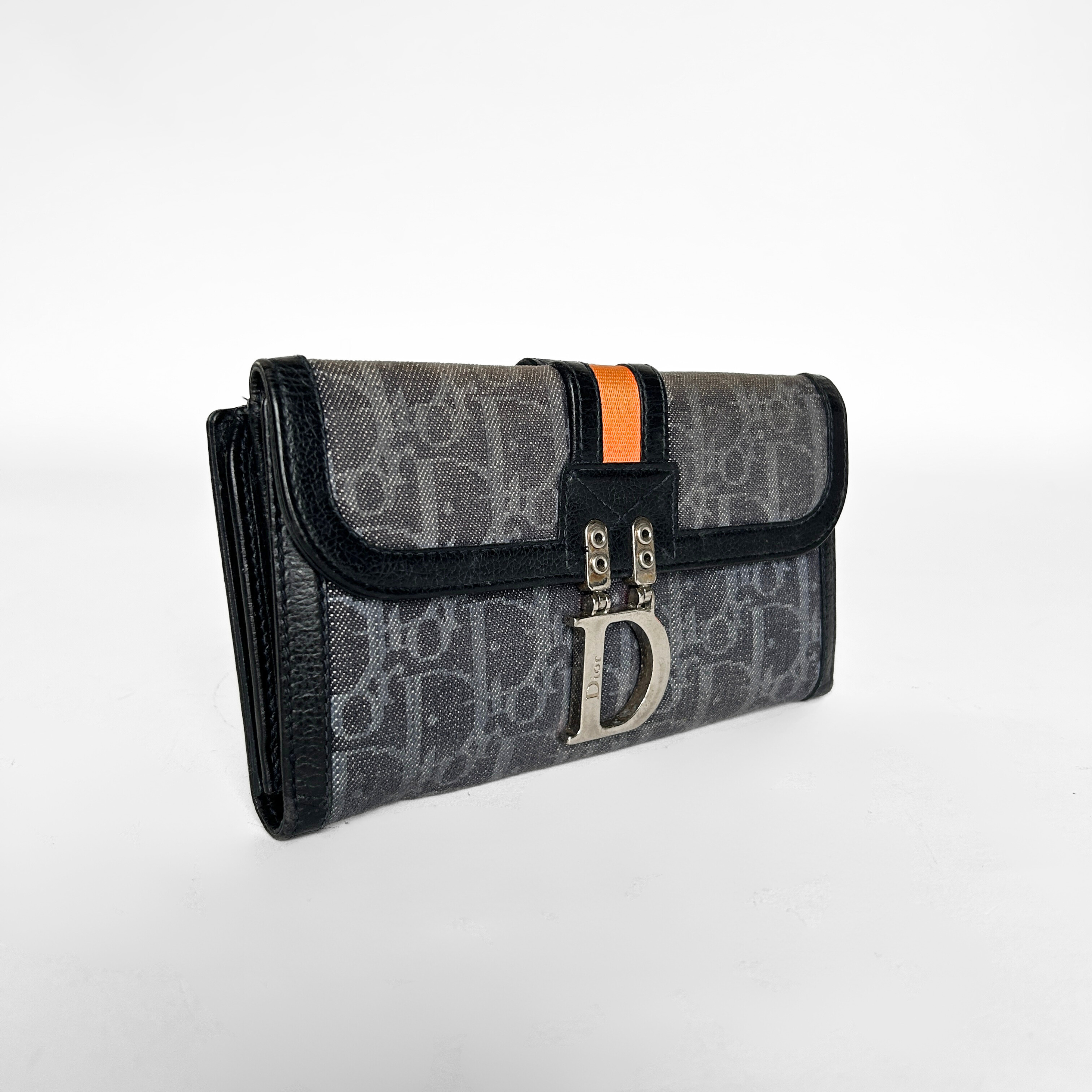 Dior LS: Dior Wallet Oblique Canvas - Wallets - Etoile Luxury Vintage