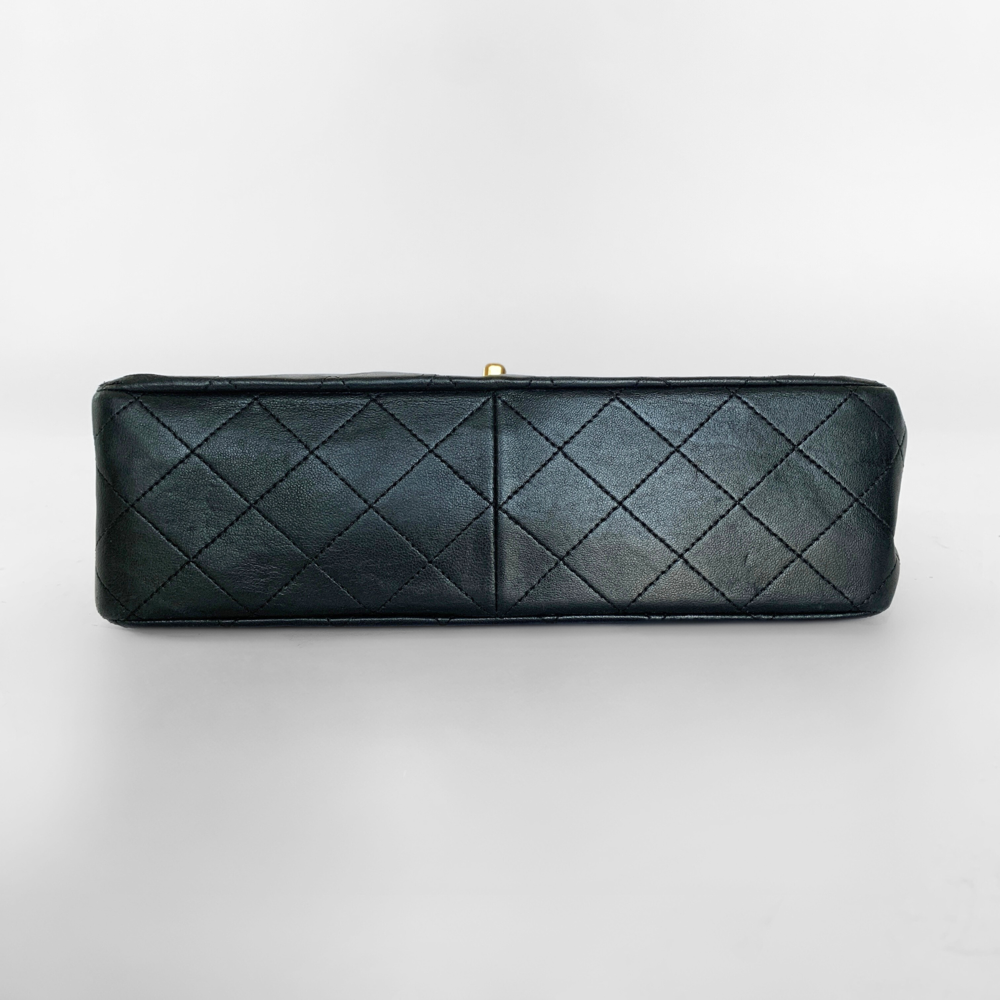 Chanel Chanel Classic Flap Bag Medium Tall Lambskin Leather - Shoulder bags - Etoile Luxury Vintage