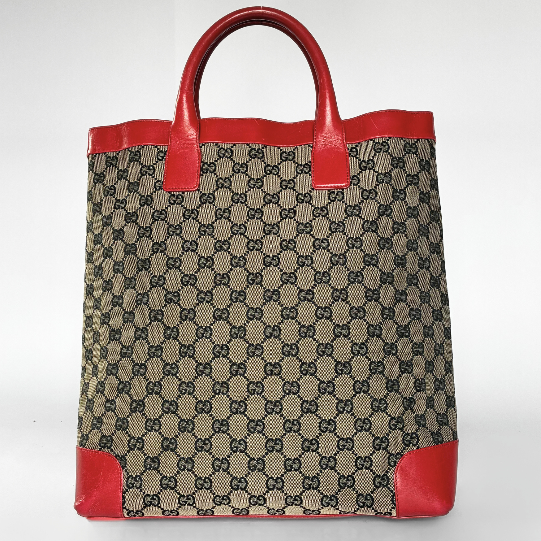 Louis Vuitton Gucci Red Tote - Handbags - Etoile Luxury Vintage