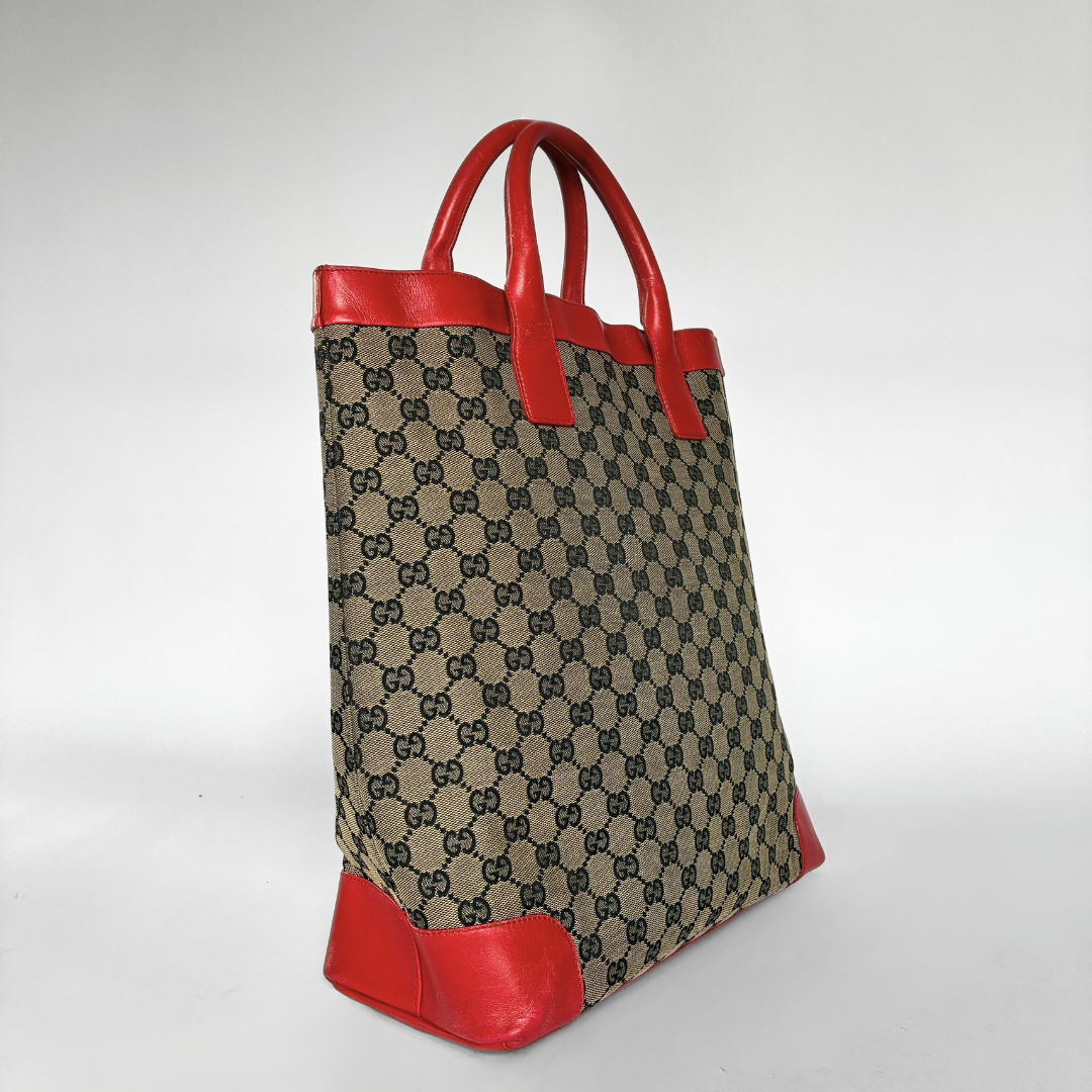 Louis Vuitton Gucci Red Tote - Handbags - Etoile Luxury Vintage