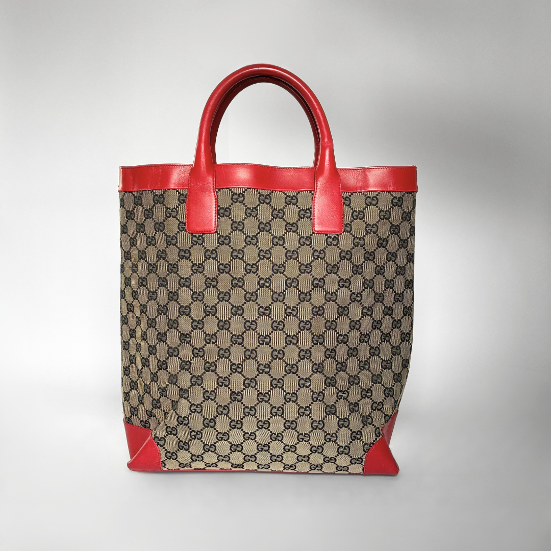 Louis Vuitton Gucci Red Tote - Handbags - Etoile Luxury Vintage
