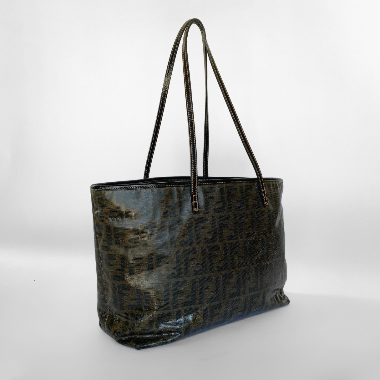Fendi Shopper Zucca Canvas