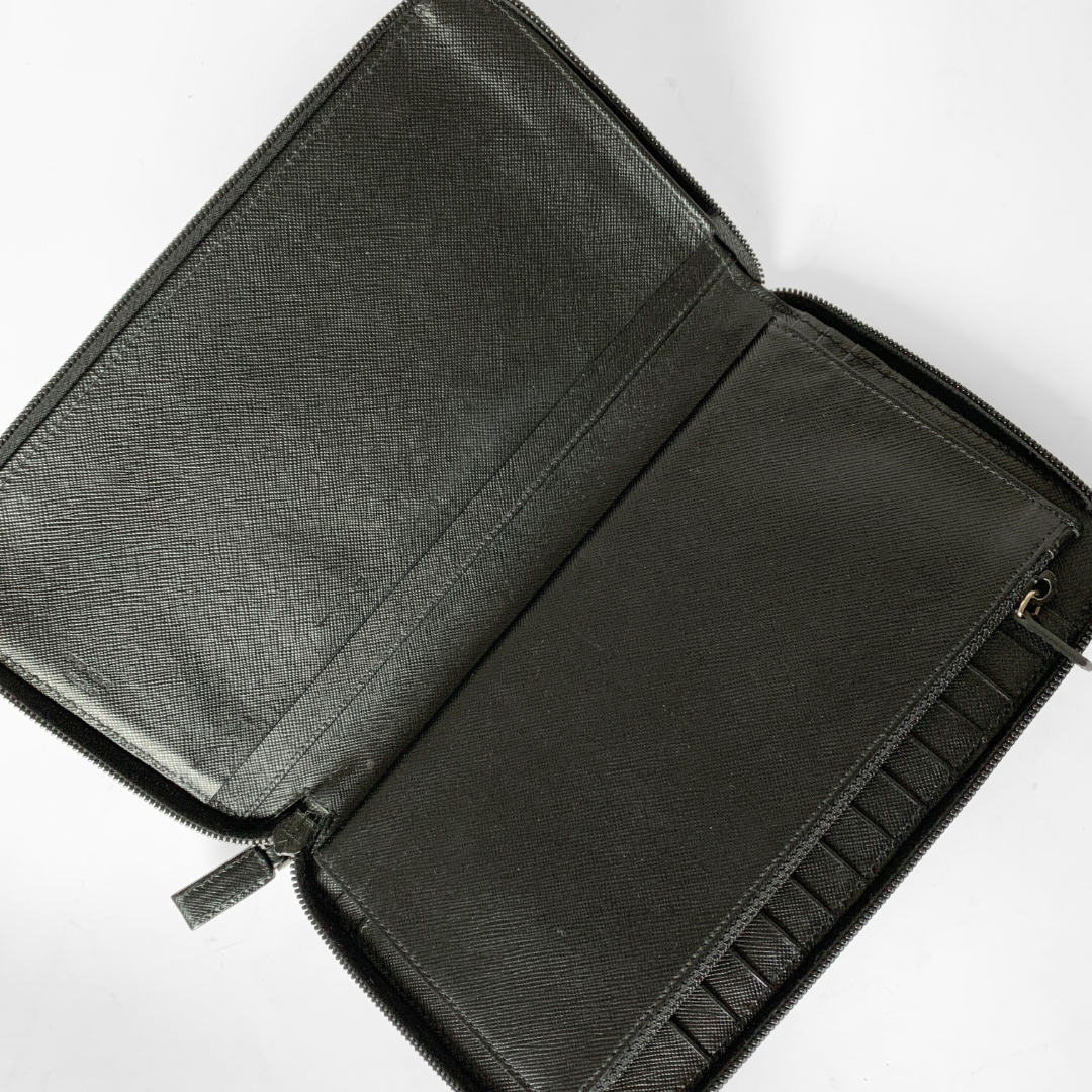 Prada LS: Prada Purse Wallet Leather - Wallets - Etoile Luxury Vintage