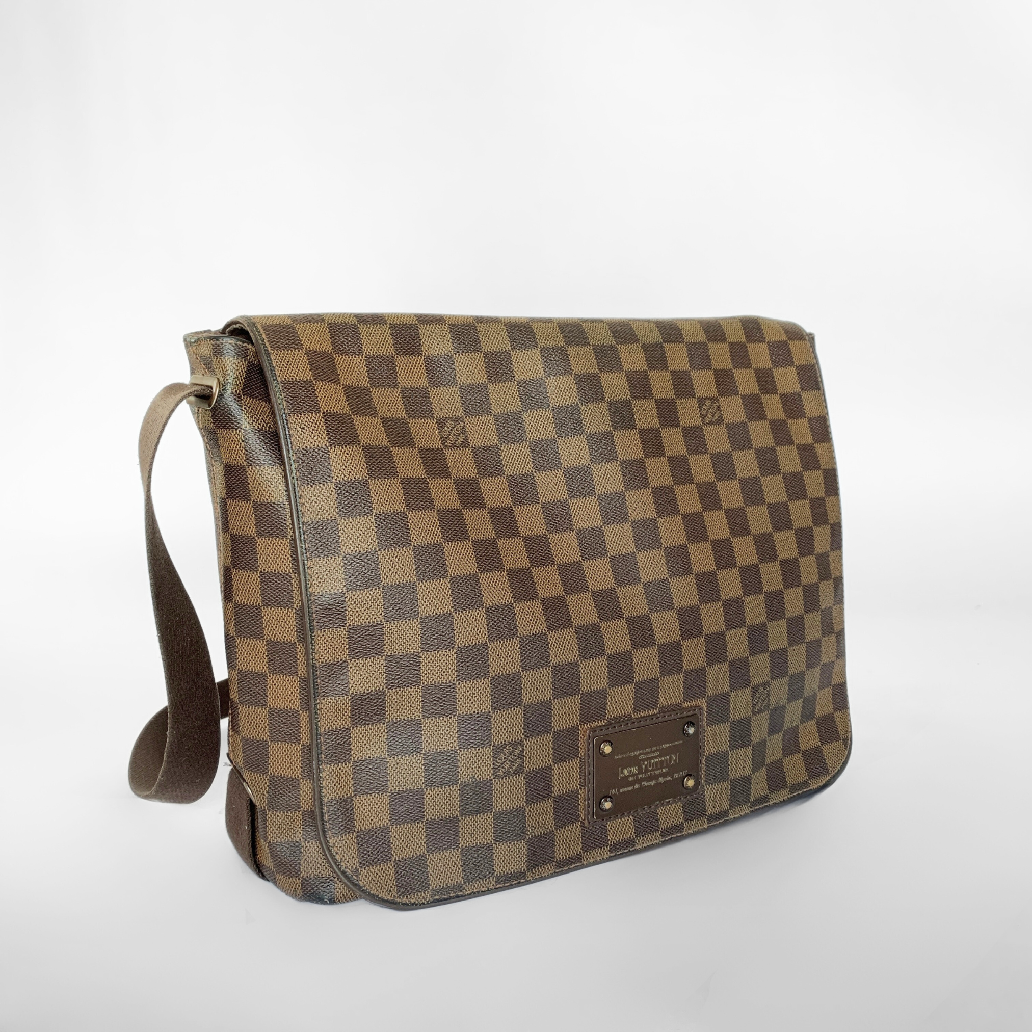 Louis Vuitton Louis Vuitton Brooklyn Messenger Bag Damier Ebene Canvas - Crossbody bags - Etoile Luxury Vintage