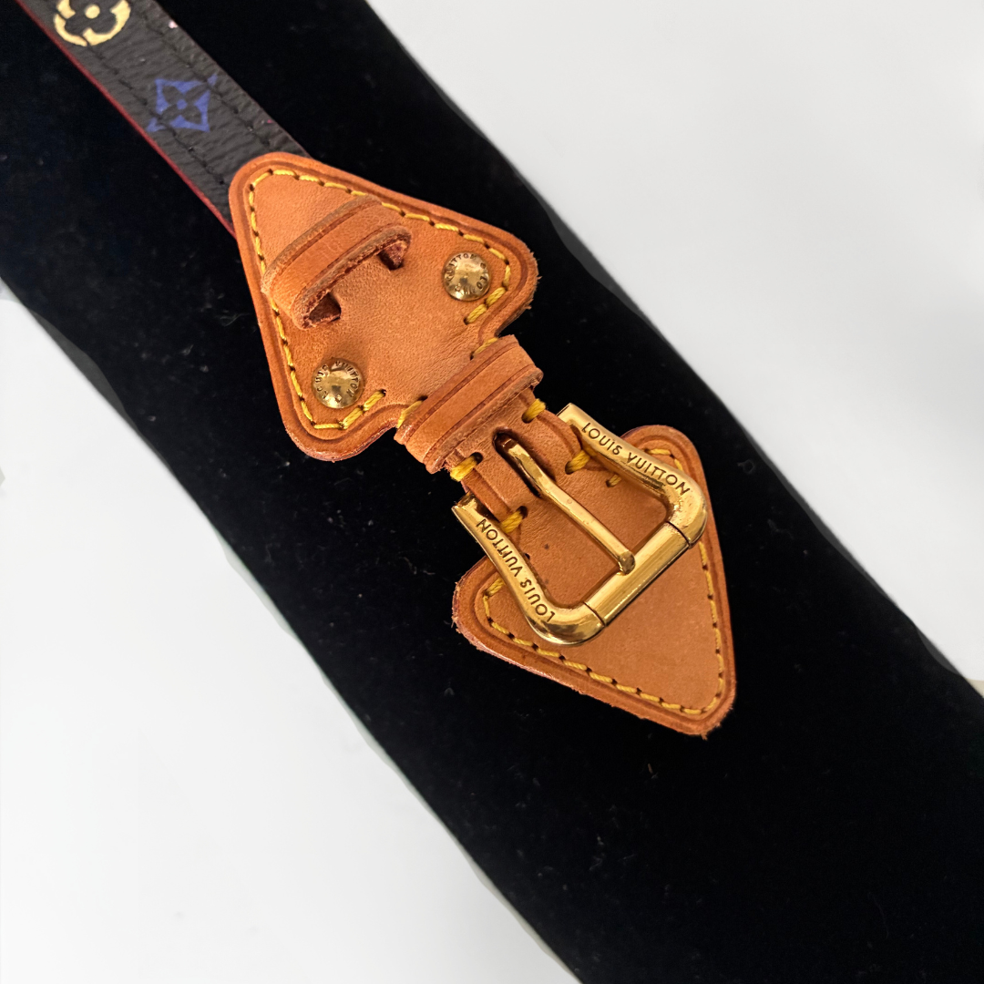 Louis Vuitton Louis Vuitton Nanogram Multicolor Black Bracelet - Bracelets - Etoile Luxury Vintage