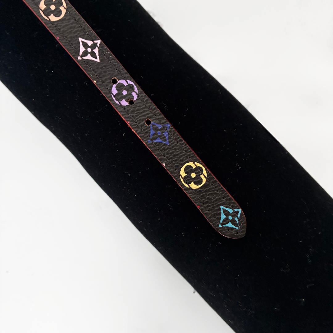 Louis Vuitton Louis Vuitton Nanogram Multicolor Black Bracelet - Bracelets - Etoile Luxury Vintage