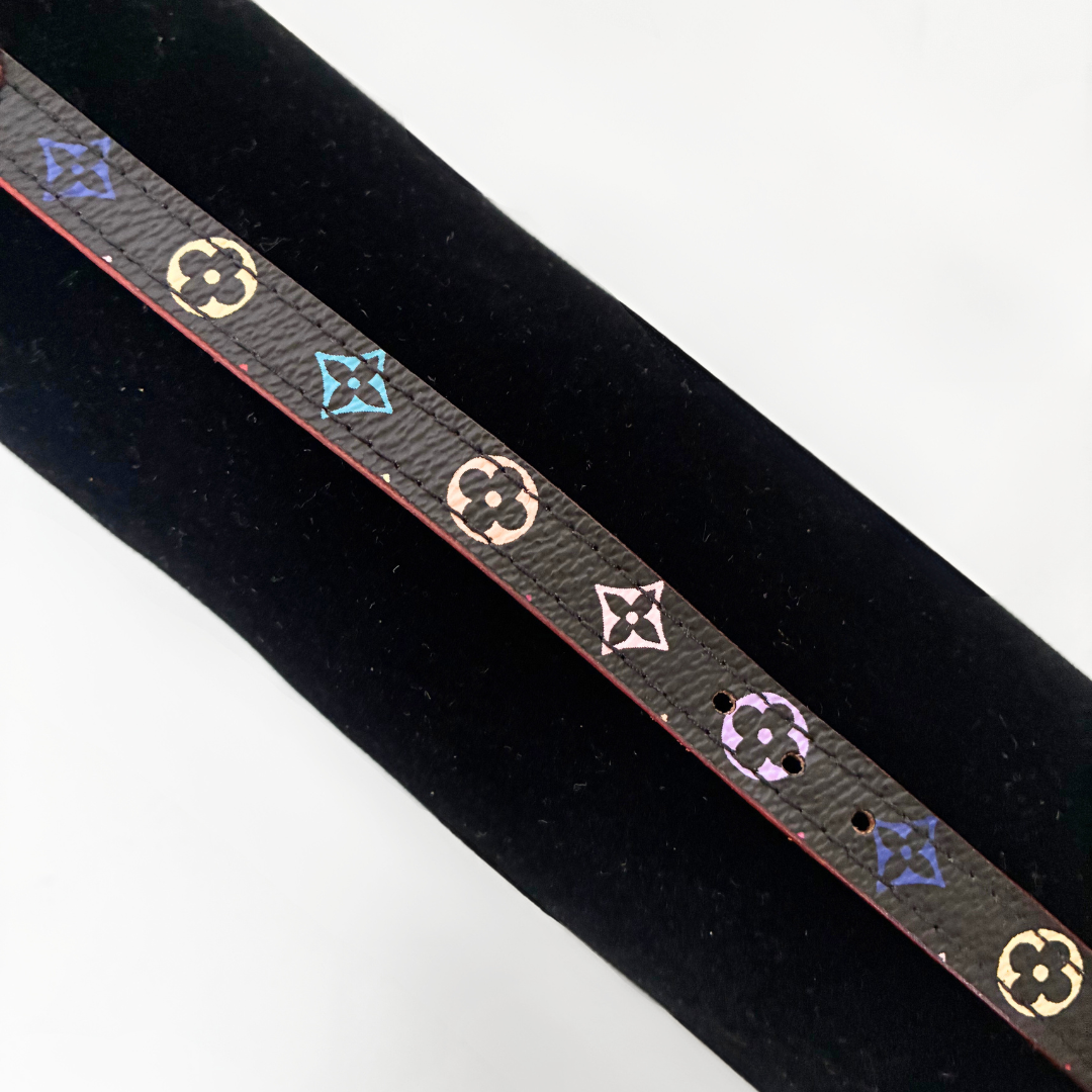 Louis Vuitton Louis Vuitton Nanogram Multicolor Black Bracelet - Bracelets - Etoile Luxury Vintage