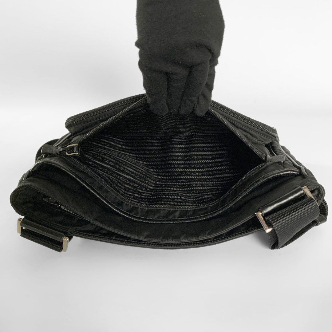Prada LS: Prada Crossbody Bag Nylon - Crossbody bags - Etoile Luxury Vintage