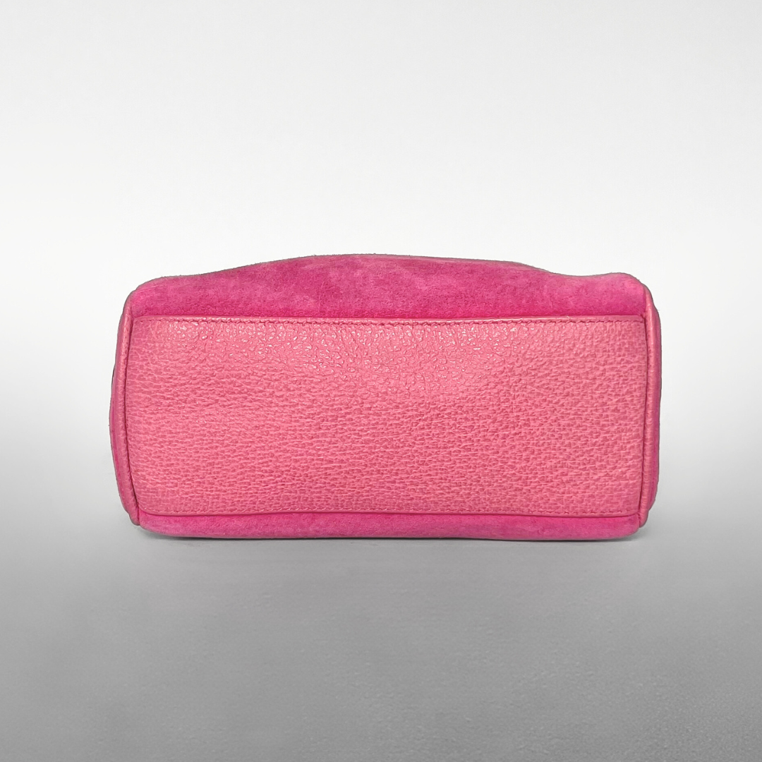 Gucci Gucci Bamboo Pink Mini Bag - Handbags - Etoile Luxury Vintage