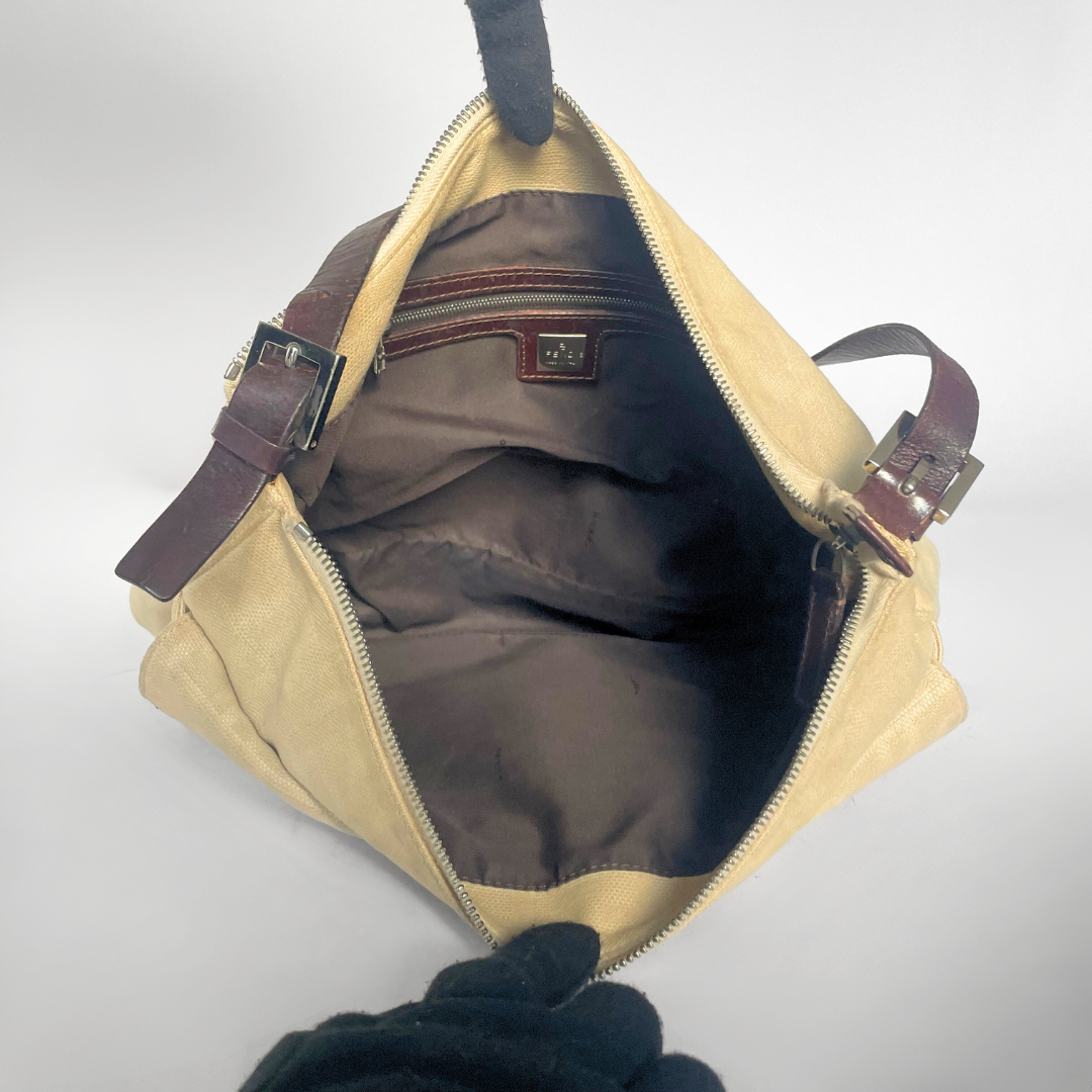 Fendi Fendi Pochette Mamma Canvas - Shoulder bags - Etoile Luxury Vintage