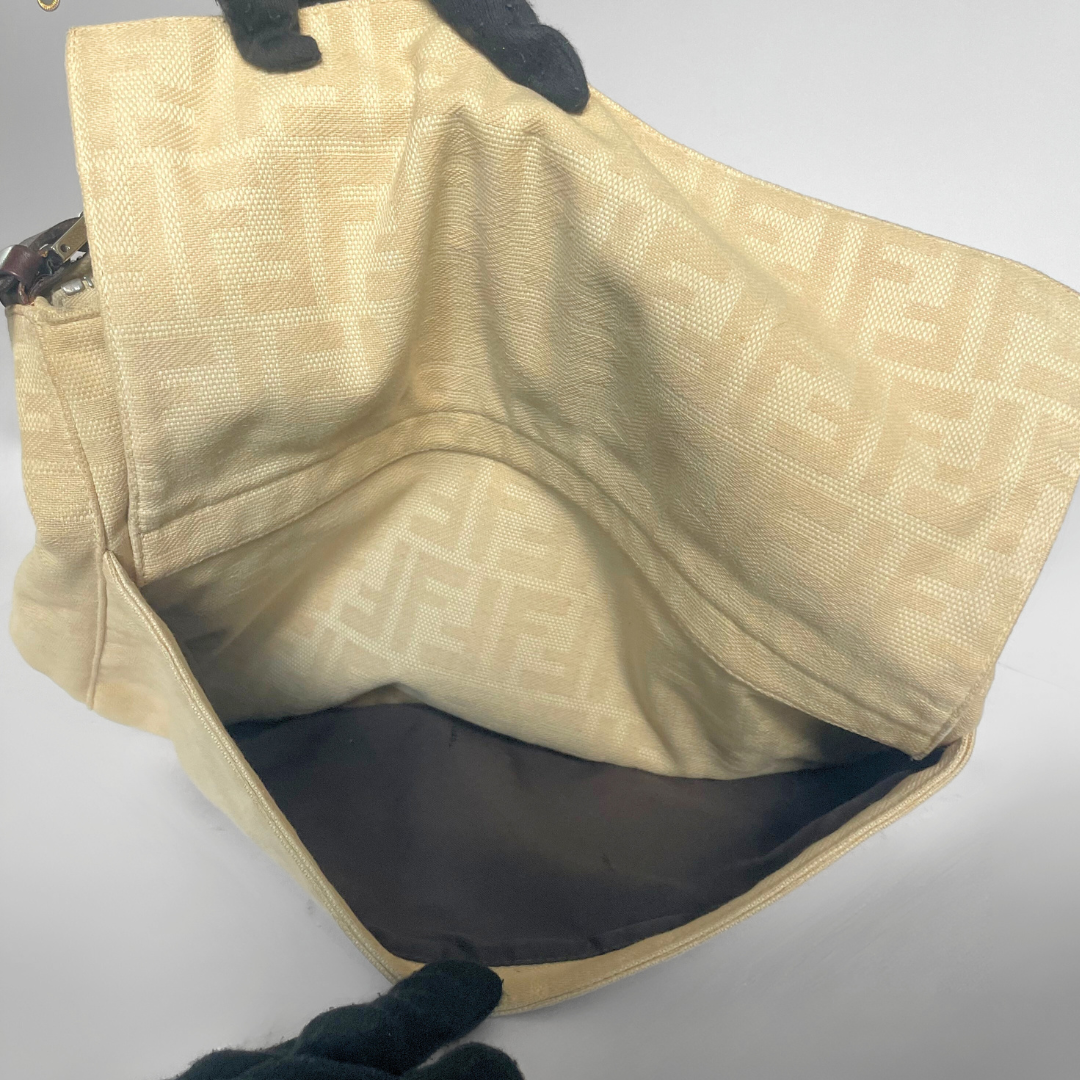 Fendi Fendi Pochette Mamma Canvas - Shoulder bags - Etoile Luxury Vintage