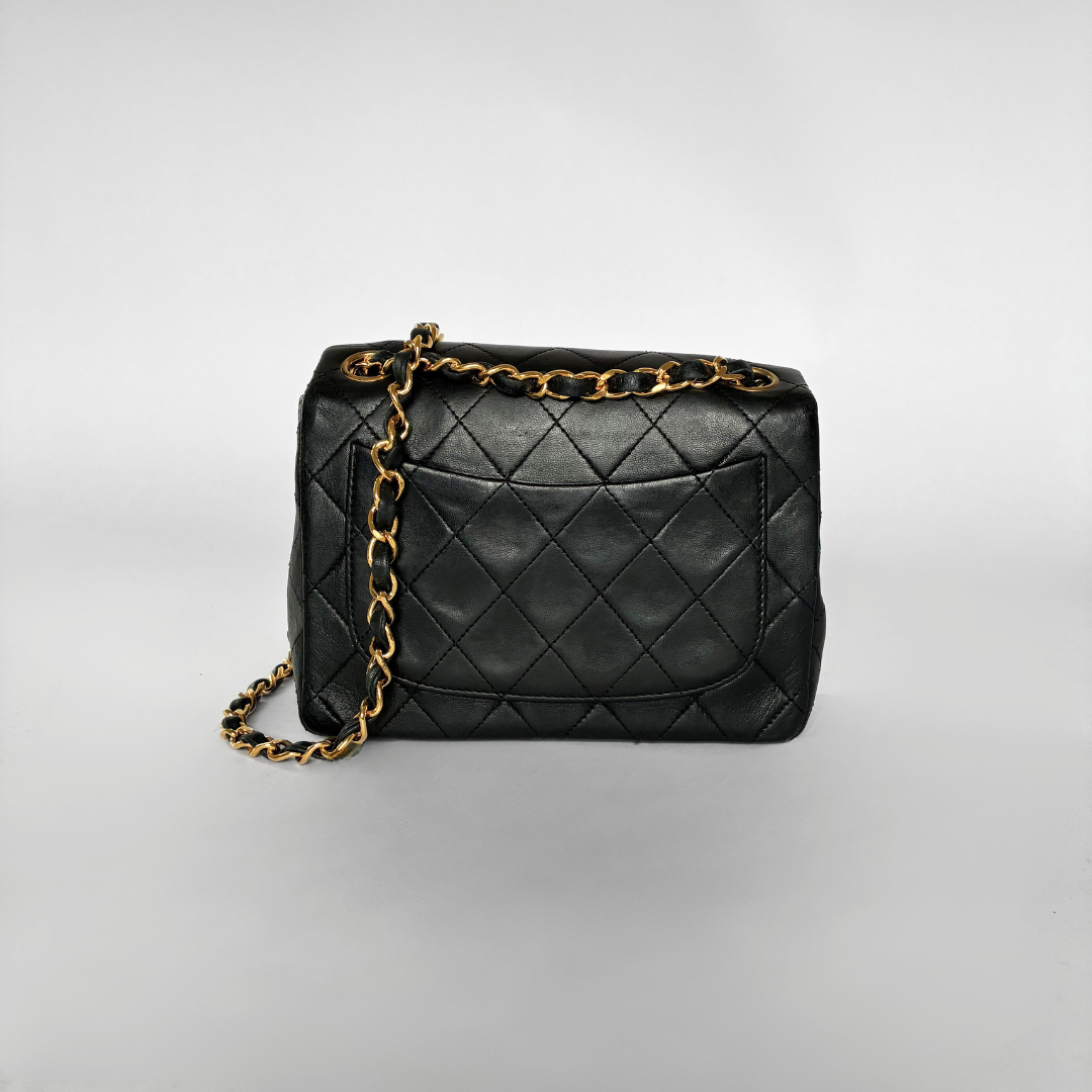 Chanel Chanel Classic Flap Bag Mini Lambskin Leather - Crossbody bags - Etoile Luxury Vintage