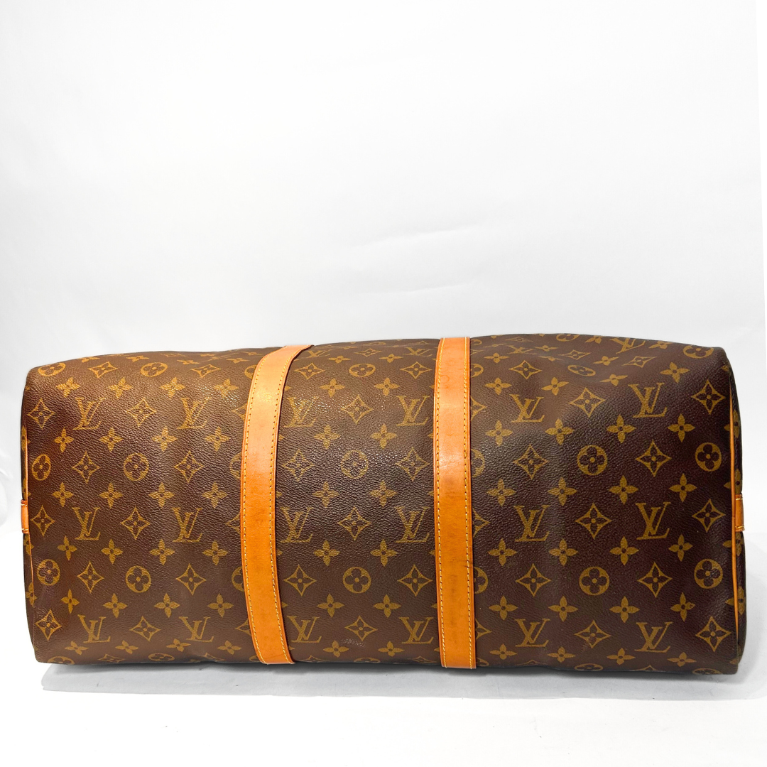 Louis Vuitton Louis Vuitton Keepall 50 Strap Monogram Canvas - Travel bags - Etoile Luxury Vintage