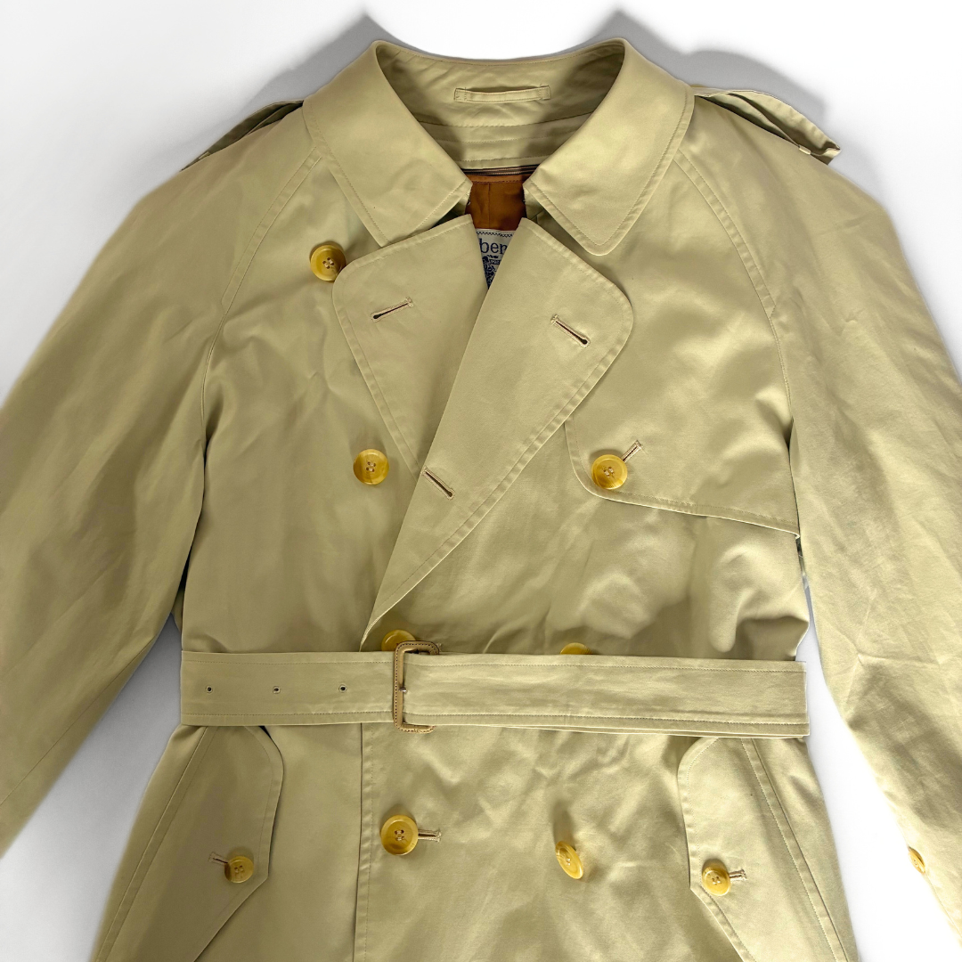 Burberry LS: Burberry Trench Coat Cotton - Clothing - Etoile Luxury Vintage