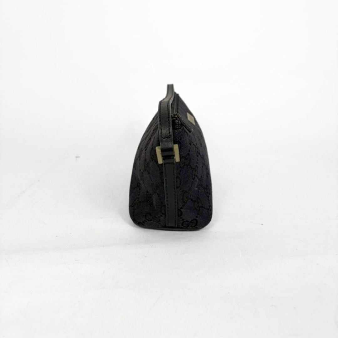 Gucci Black Boat Pochette Monogram