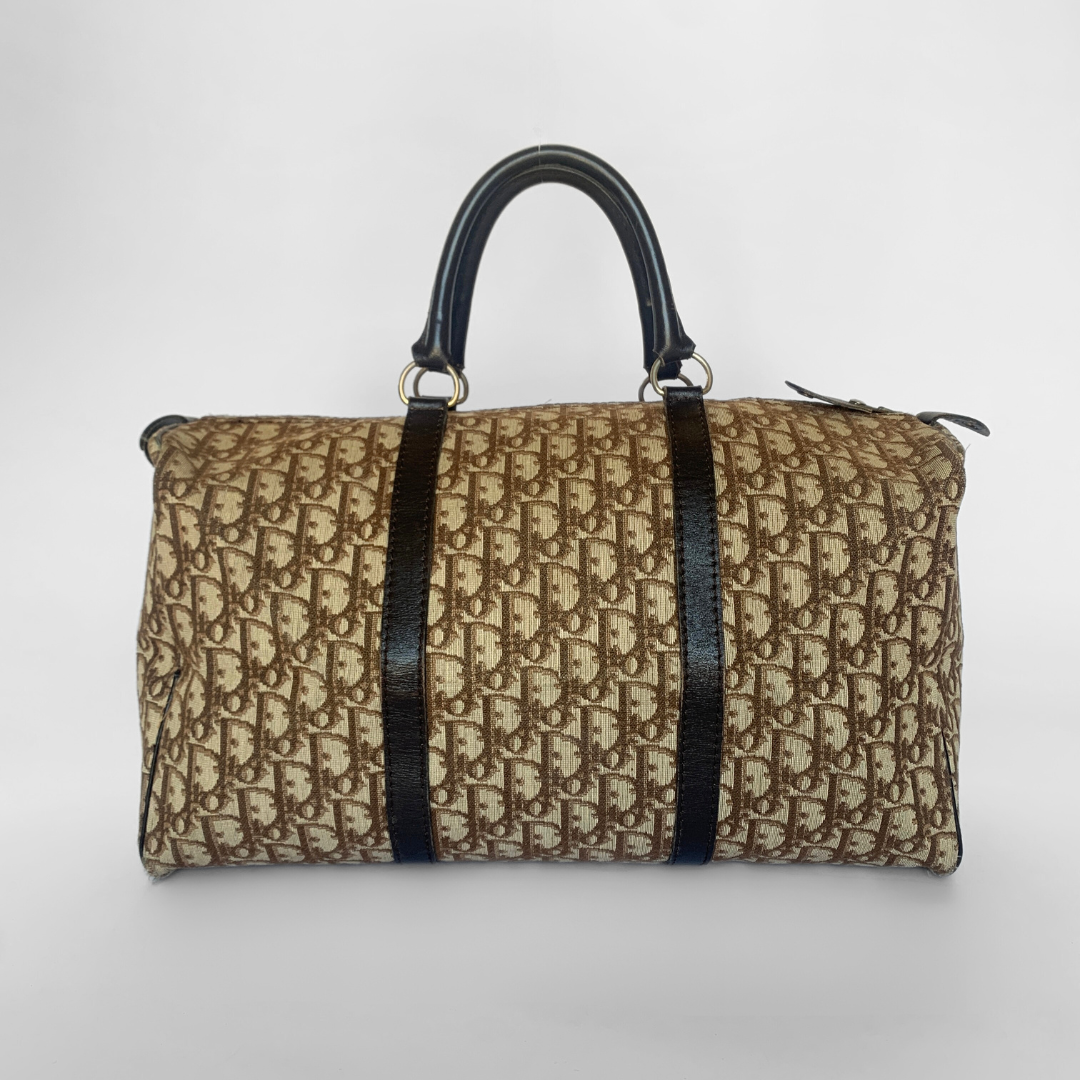 Dior Dior Bowling Bag Jacquard Oblique-Canvas - Handbags - Etoile Luxury Vintage